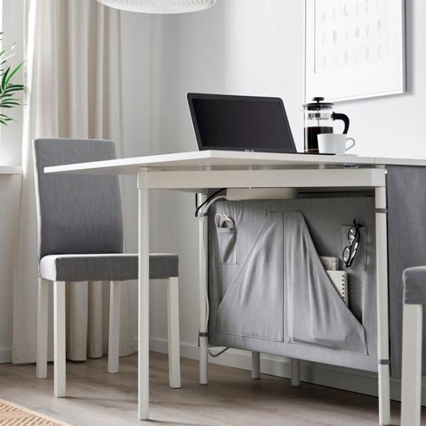 Masă de bucătărie extensibilă Ikea Kallhall PAL/ White photo 2