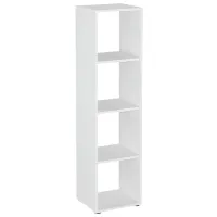 Стеллаж ML-Mobila КШ - 23 145 x 37 x 33см cm / ЛДСП / White