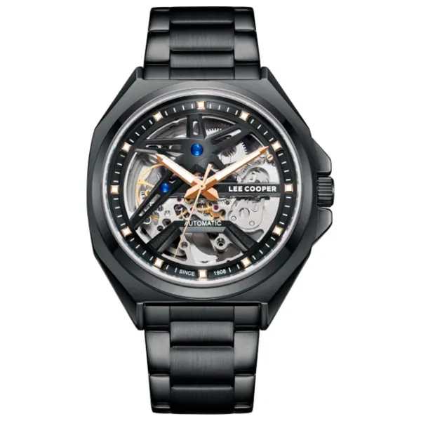 Ceas de mână pentru bărbați Lee Cooper LC08097.060 Mecanic / 44 mm photo 1