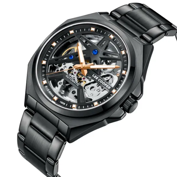 Ceas de mână pentru bărbați Lee Cooper LC08097.060 Mecanic / 44 mm photo 2