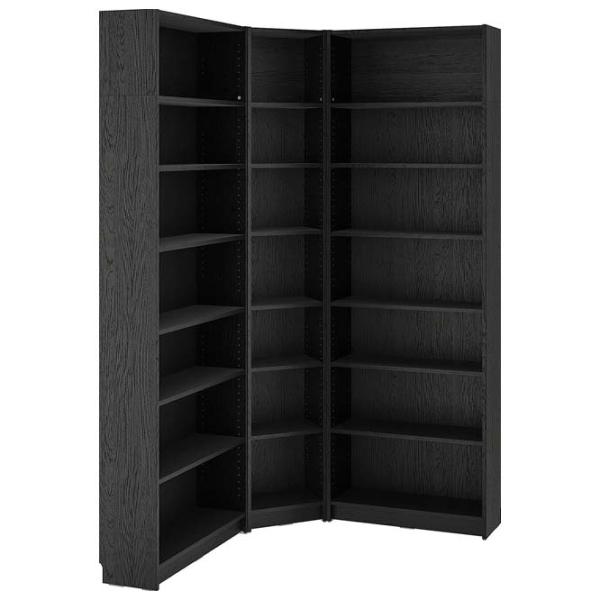 Etajeră Ikea Billy  Black / MDF photo 1