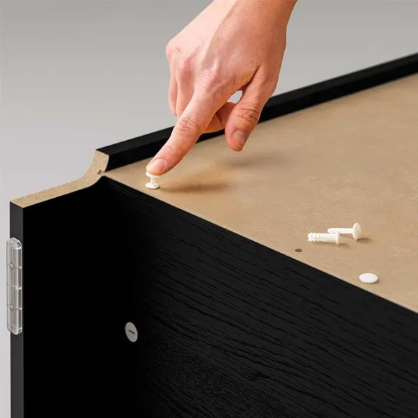 Etajeră Ikea Billy  Black / MDF photo 5