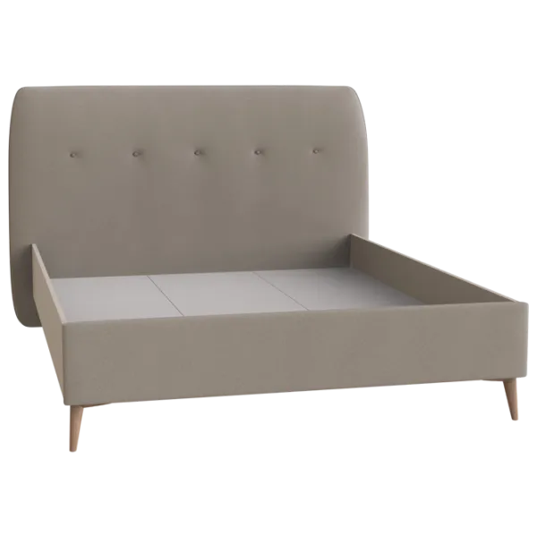 Кровать Dogtas Margo 180 x 200 см / ЛДСП / Серый photo 1