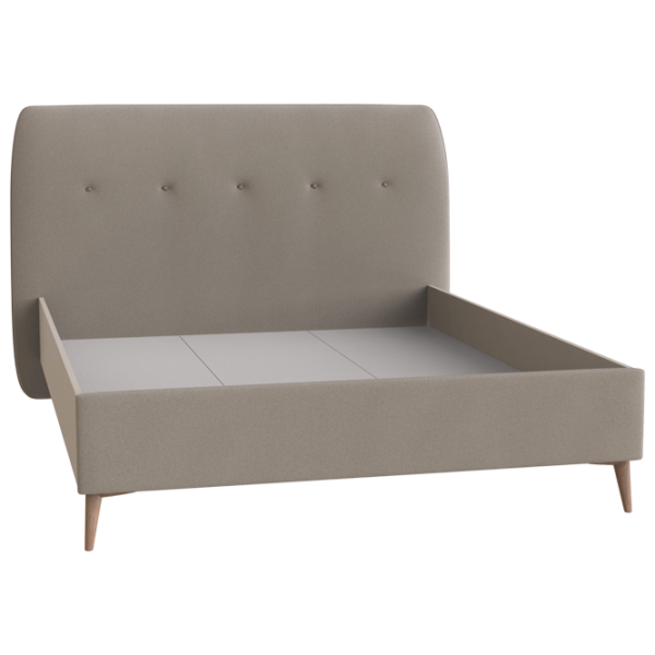 Кровать Dogtas Margo 180 x 200 см / ЛДСП / Серый photo 1