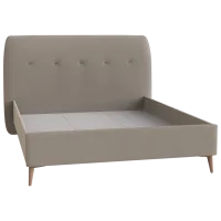 Кровать Dogtas Margo 180 x 200 см / ЛДСП / Серый