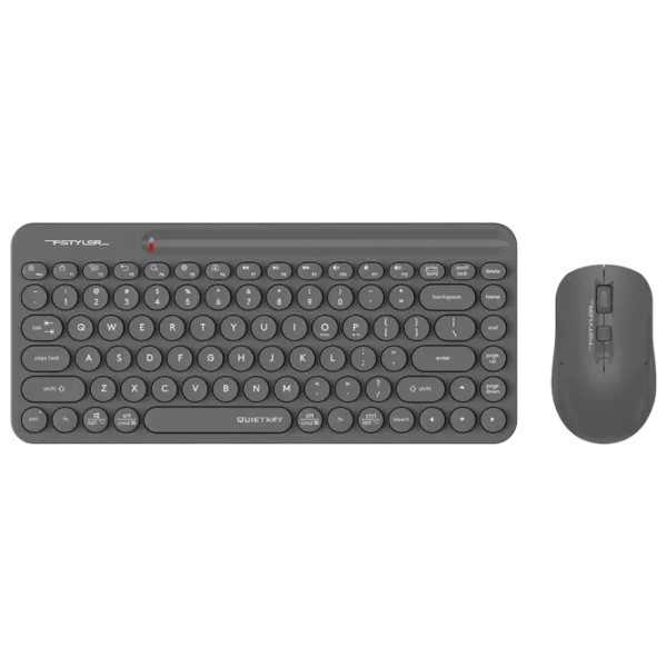 Tastatura & Mouse A4Tech Air2  Fără fir / Gray photo 1