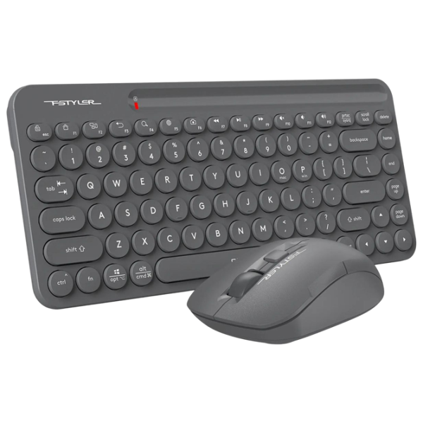 Tastatura & Mouse A4Tech Air2  Fără fir / Gray photo 2