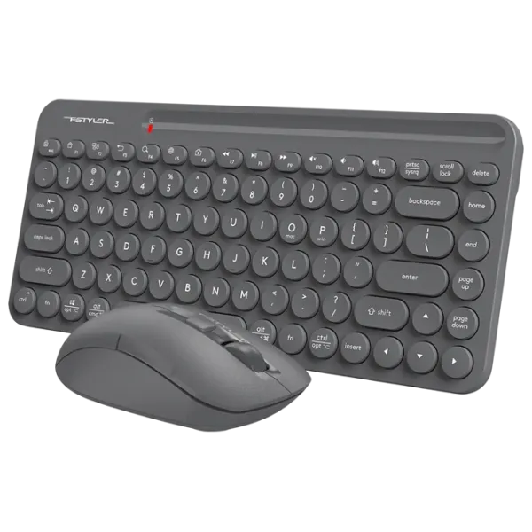 Tastatura & Mouse A4Tech Air2  Fără fir / Gray photo 3