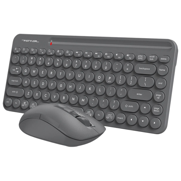 Tastatura & Mouse A4Tech Air2  Fără fir / Gray photo 3