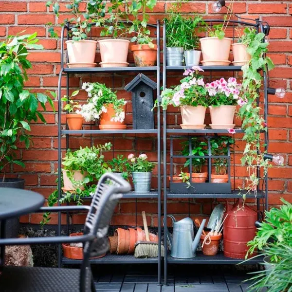 Etajeră Ikea Lacko Gray / Oțel photo 3