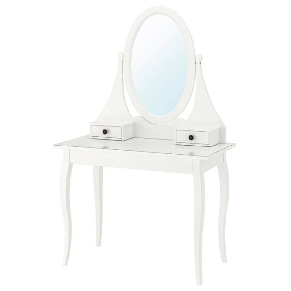 Masă de toaletă Ikea Hemnes PAL / White photo 1 Masă de toaletă Ikea Hemnes PAL / White photo 1