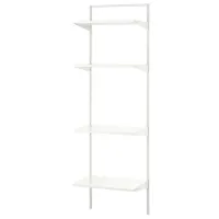 Etajeră Ikea Boaxel White / Oțel