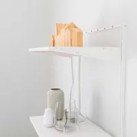 Etajeră Ikea Boaxel White / Oțel photo 3