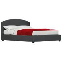 Кровать Modern Milena Civilia 27 160 x 200 см / Массив / Серый