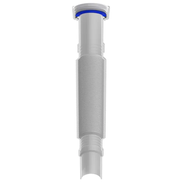 Sifon pentru lavoar Aquant T204-110-MR 32 mm / Polipropilenă photo 2