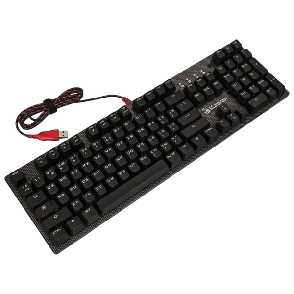 Tastatură A4Tech Bloody B810R NetBee Cu fir / Black photo 7