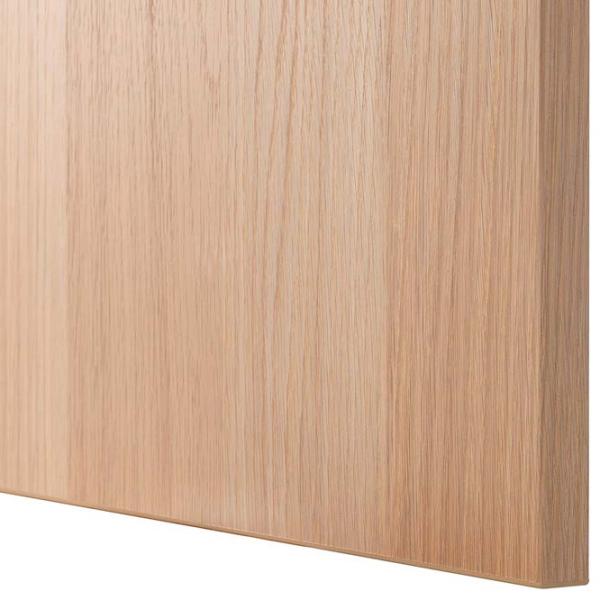 Etajeră Ikea Besta White Oak / Masiv photo 5