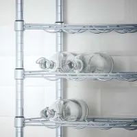 Etajeră Ikea Omar Inox / Oțel inoxidabil photo 2