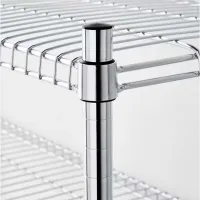 Etajeră Ikea Omar Inox / Oțel inoxidabil photo 5