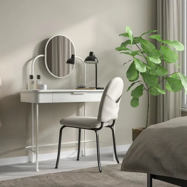 Туалетный столик Ikea Grafjallet ЛДСП / White photo 2