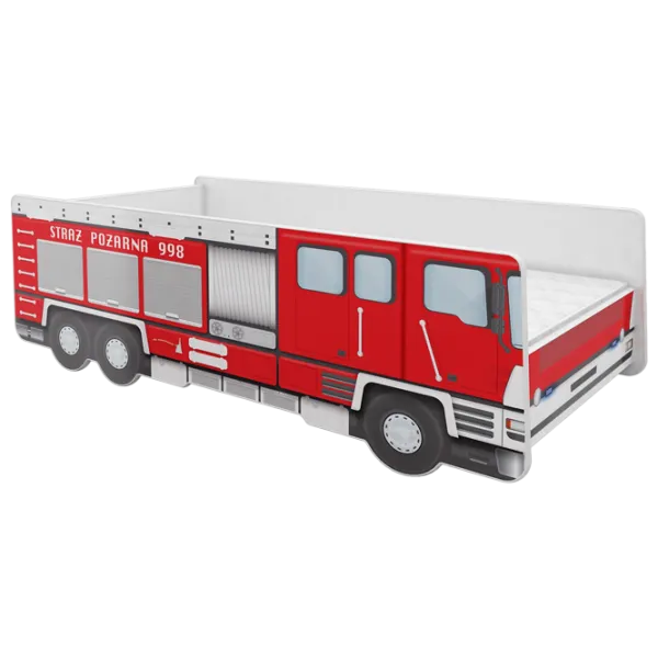 Детская кровать ACMA Meble VI/Fire Truck 70 x 140 см / ЛДСП / Красный photo 1 Детская кровать ACMA Meble VI/Fire Truck 70 x 140 см / ЛДСП / Красный photo 1
