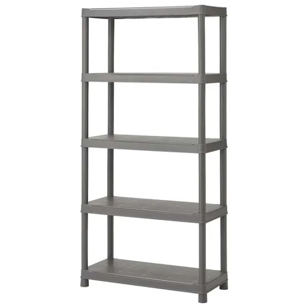 Etajeră Ikea Runmaro Dark Gray / Plastic photo 1