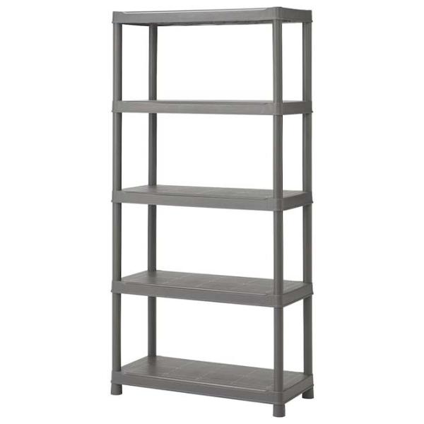 Etajeră Ikea Runmaro Dark Gray / Plastic photo 1