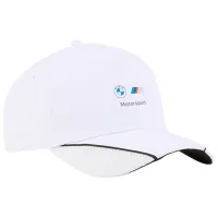 Кепка унисекс Puma Bmw Mms Bb Cap Белый / 100% полиэстер
