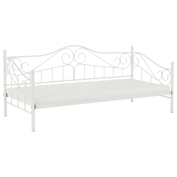 Кровать Mobhaus Daina 90 x 200 см / Металл / Белый photo 1