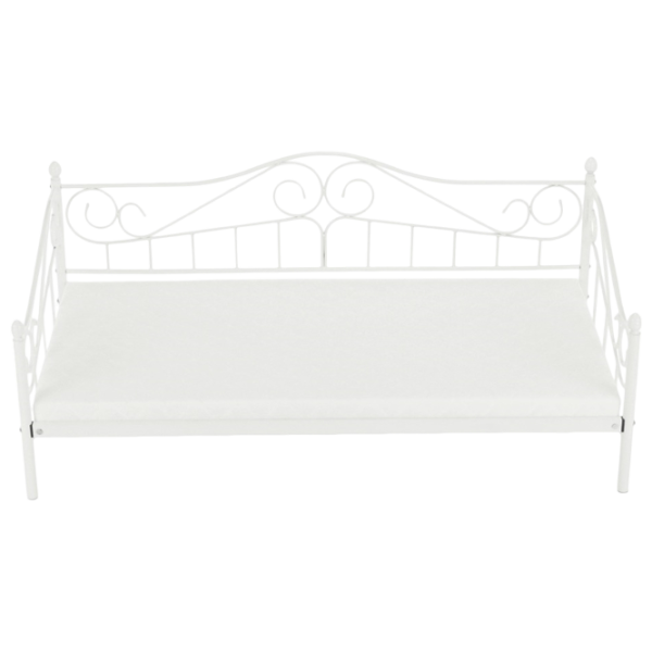 Кровать Mobhaus Daina 90 x 200 см / Металл / Белый photo 3
