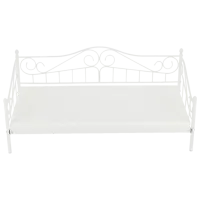 Кровать Mobhaus Daina 90 x 200 см / Металл / Белый photo 3