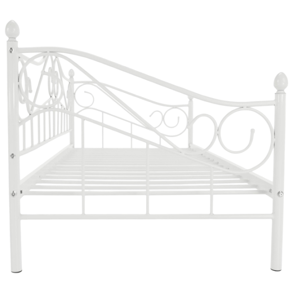 Кровать Mobhaus Daina 90 x 200 см / Металл / Белый photo 5