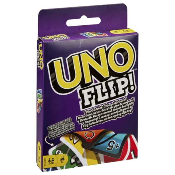 Настольная игра Mattel UNO Flip! 7+/ Uno photo 1 Настольная игра Mattel UNO Flip! 7+/ Uno photo 1