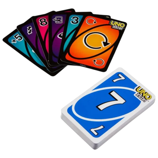 Настольная игра Mattel UNO Flip! 7+/ Uno photo 2 Настольная игра Mattel UNO Flip! 7+/ Uno photo 2