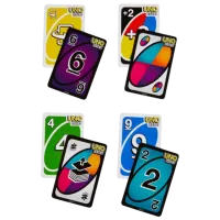 Joc de masă Mattel UNO Flip! 7+/ Uno photo 3