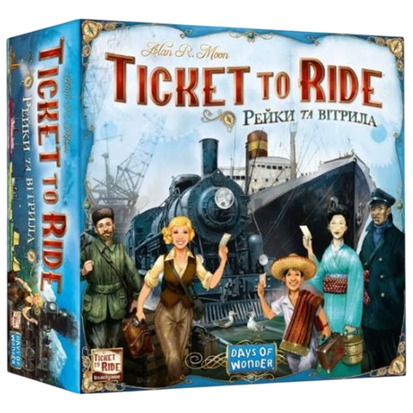 Настольная игра Lord of Boards Ticket to Ride: Rails & Sails 10+/ Стратегия photo 1