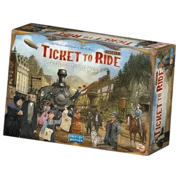 Настольная игра Days of Wonder Ticket to Ride Legacy: Legends of the West 8+/ Стратегия photo 1