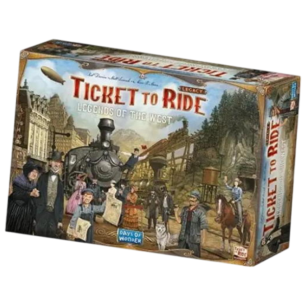 Настольная игра Days of Wonder Ticket to Ride Legacy: Legends of the West 8+/ Стратегия photo 1