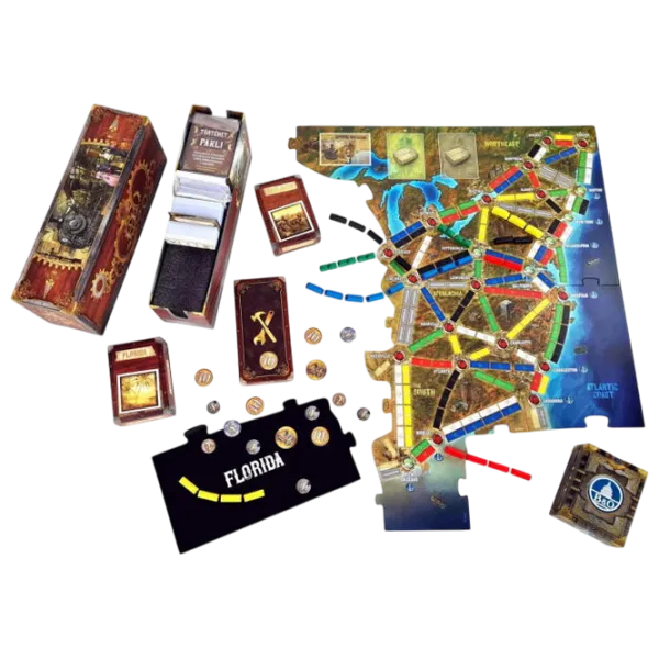 Настольная игра Days of Wonder Ticket to Ride Legacy: Legends of the West 8+/ Стратегия photo 2