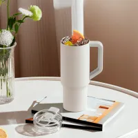 Cană termo Xiaomi Straw Mug 1000 ml photo 9