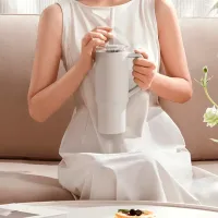 Cană termo Xiaomi Straw Mug 1000 ml photo 10
