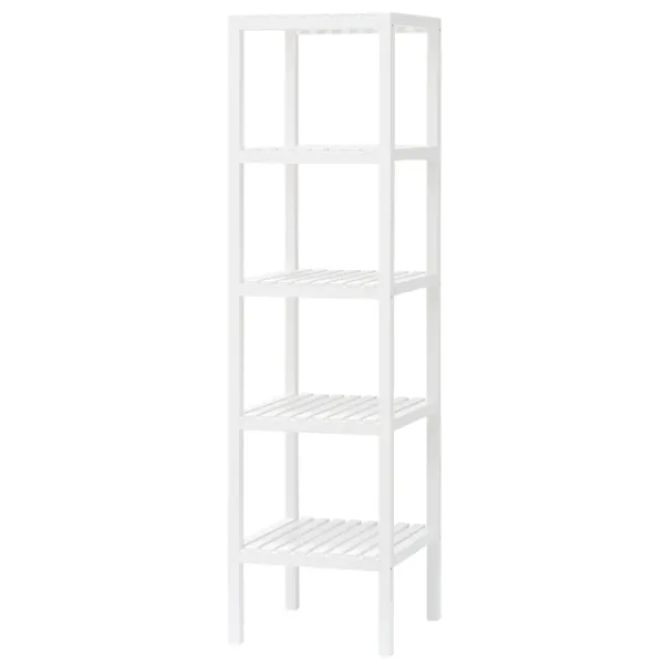 Etajeră Ikea Muskan Masiv / White photo 1