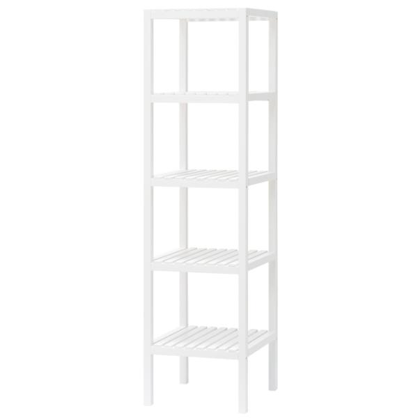 Etajeră Ikea Muskan Masiv / White photo 1