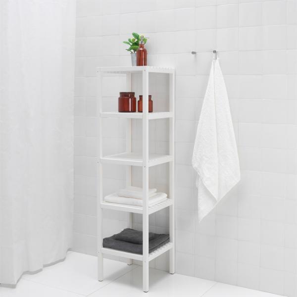 Etajeră Ikea Muskan Masiv / White photo 2