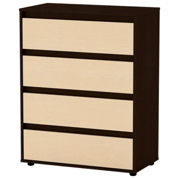 Comodă KompaniT 4 (800) 103 x 80 x 42 / LPAL / Wenge photo 1