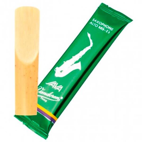 Трость Vandoren JAVA GREEN 1.5 SAX ALTO Wood / Дерево photo 1