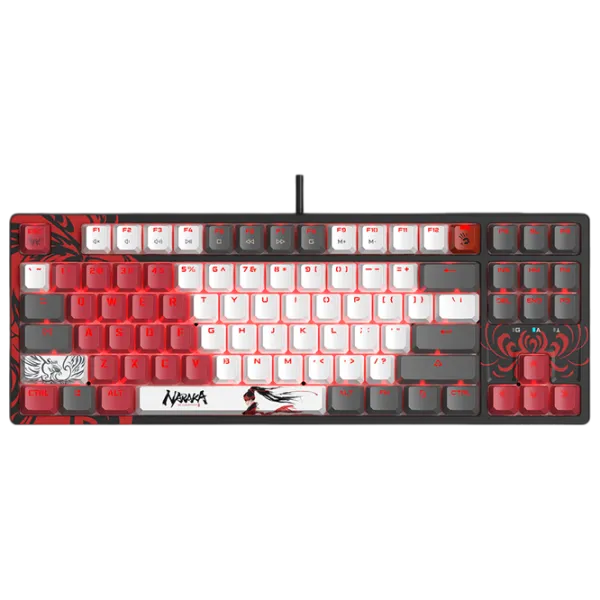 Tastatură A4Tech Bloody S87 Naraka Cu fir / Black photo 1