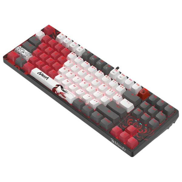 Tastatură A4Tech Bloody S87 Naraka Cu fir / Black photo 3