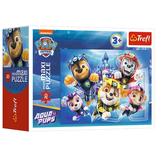 Puzzle Trefl Happy Dogs 3+/ Numărul de piese: 20 photo 1 Puzzle Trefl Happy Dogs 3+/ Numărul de piese: 20 photo 1