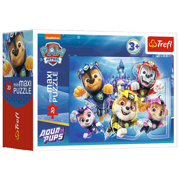 Puzzle Trefl Happy Dogs 3+/ Numărul de piese: 20 photo 1 Puzzle Trefl Happy Dogs 3+/ Numărul de piese: 20 photo 1